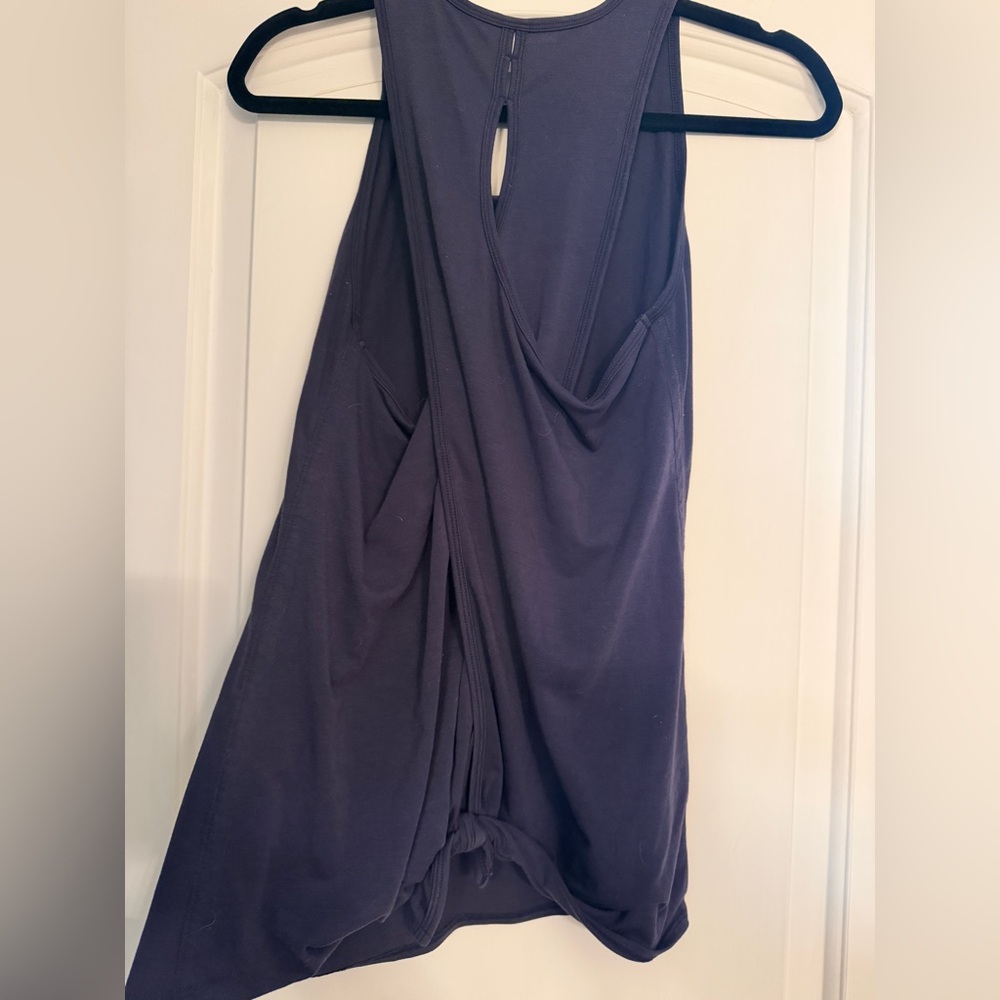 Athleta navy tank top